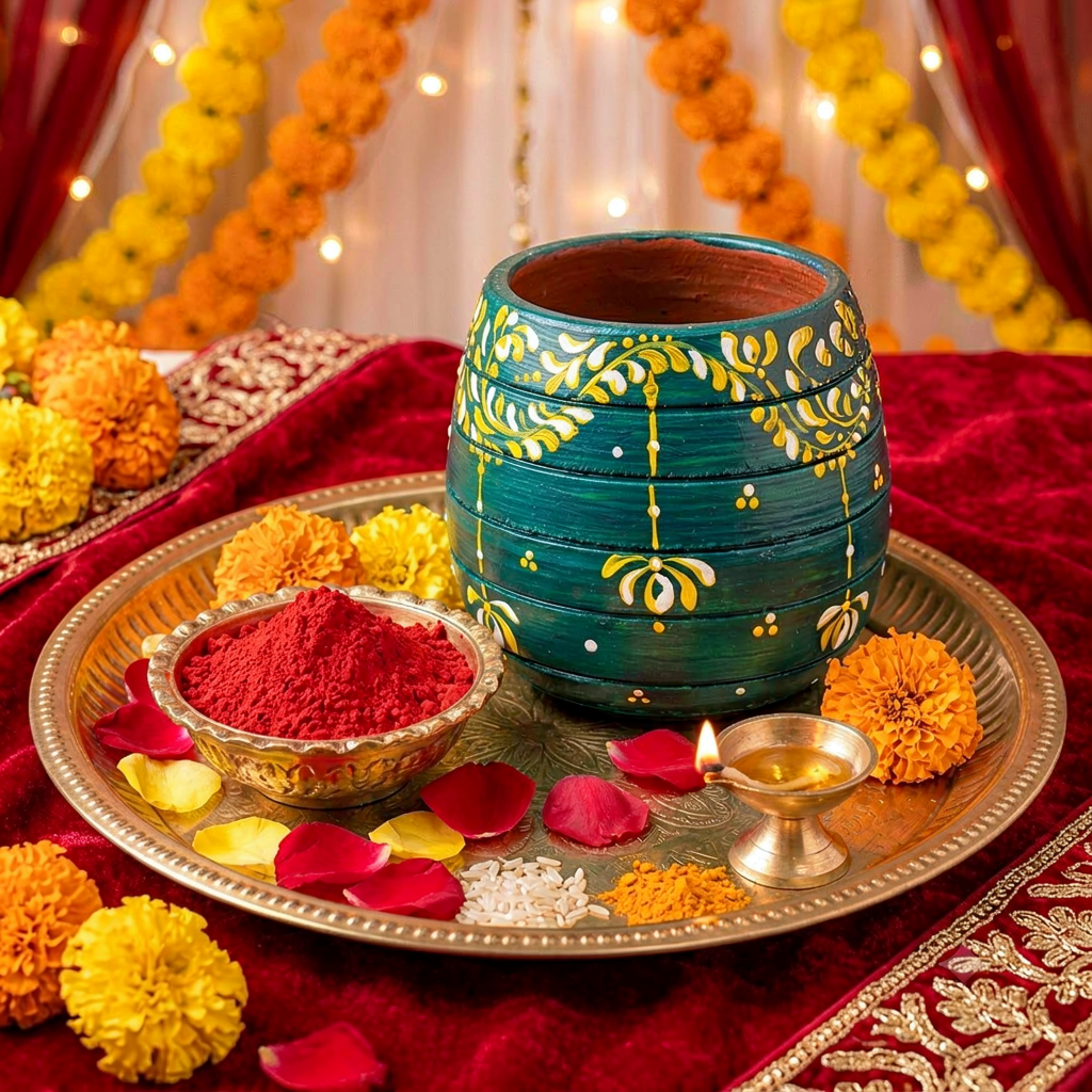 Handmade Kalka Art Kunke